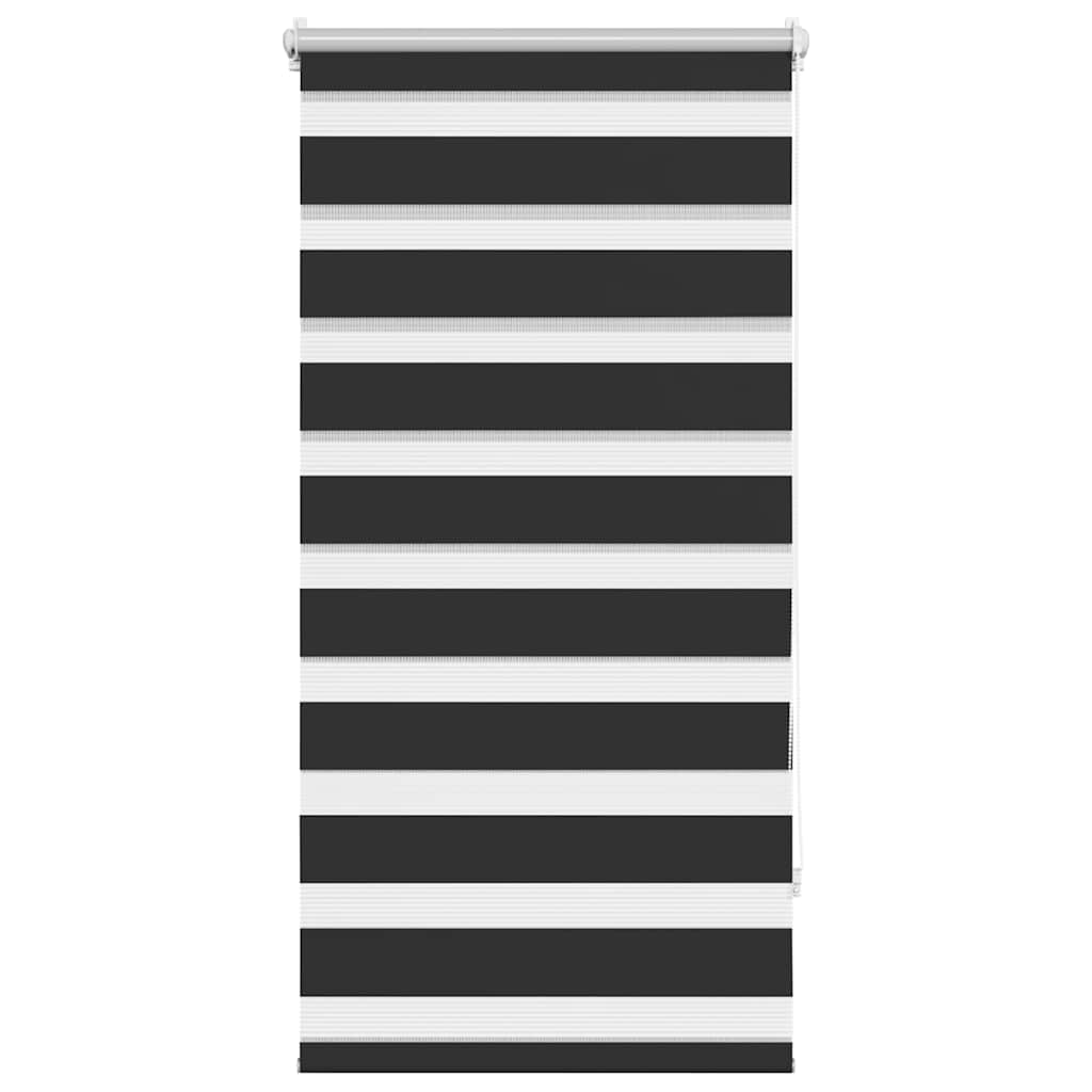 Zebra Blind 80 x 150 cm Black